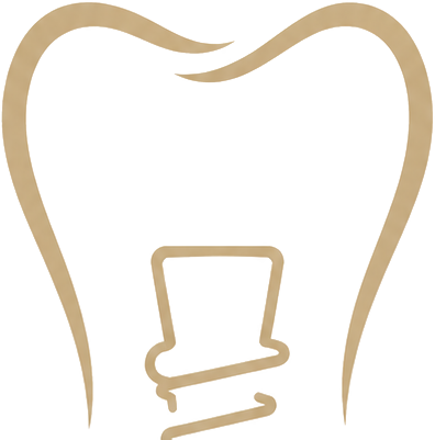 Illustration de la dent et de l'implant du logo Mon Laboratoire Dentaire